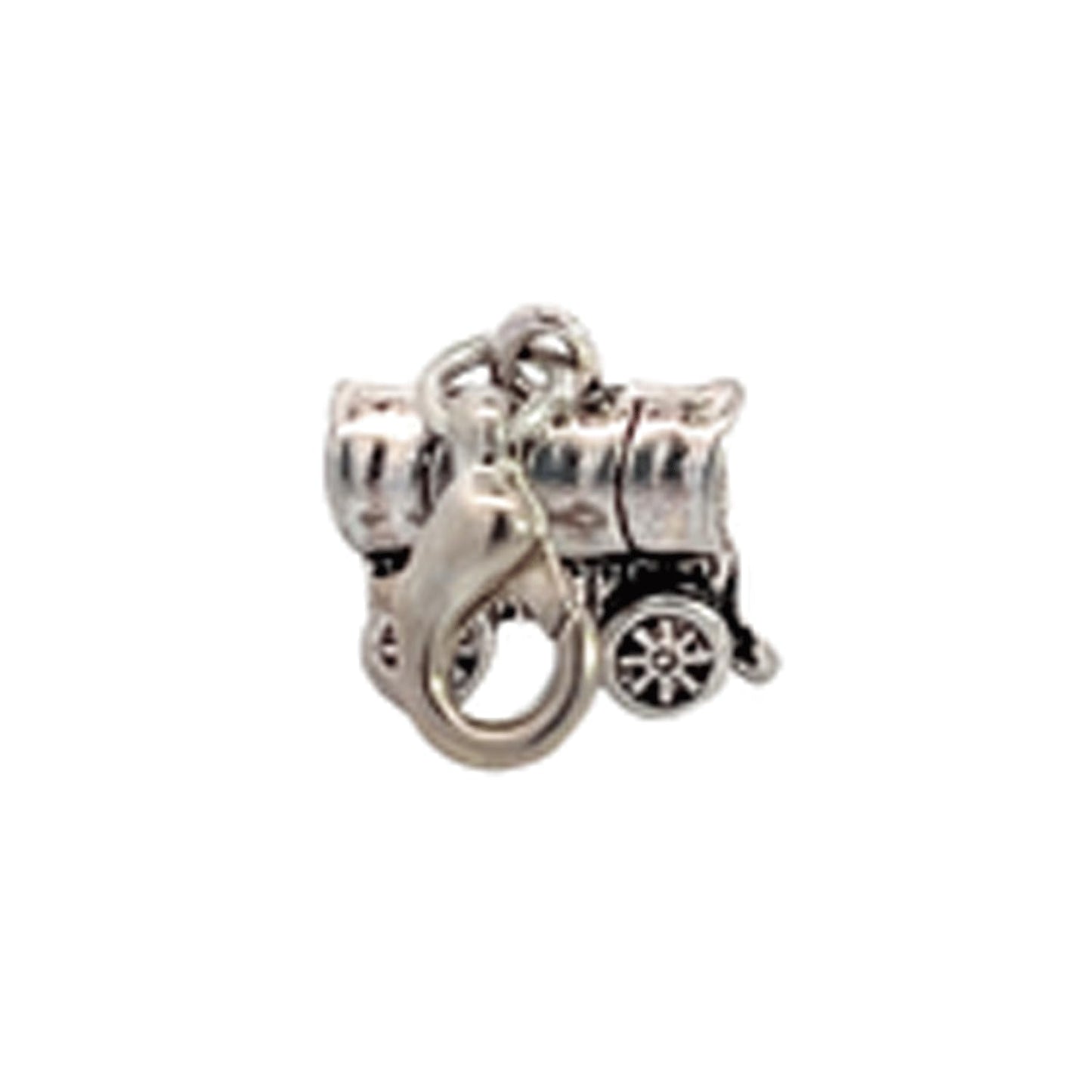 Pioneer Wagon Charm | Horizontal