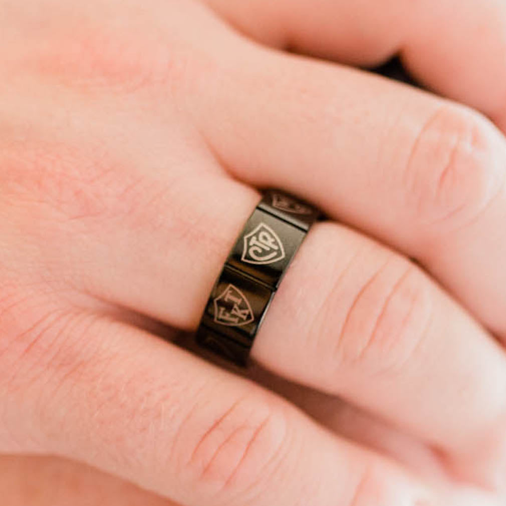 Rosetta Stone Tungsten CTR Ring