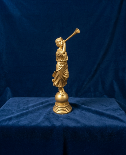 Angel Moroni Statue 15 Inch | Gold Tone