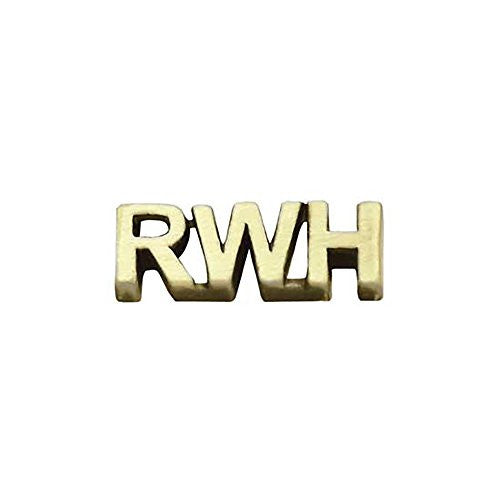 Pin Tie Tack RWH Return With Honor Antique Gold