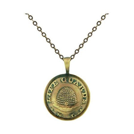 J22 Necklace Nauvoo Legion Button Gold