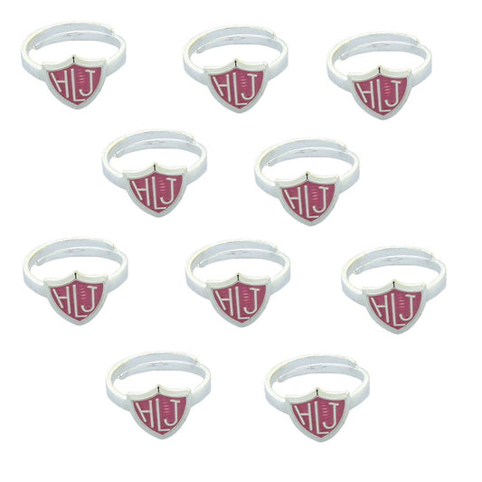 H14HLJ Adjustable HLJ CTR Ring Pink Spanish Handmade Primary
