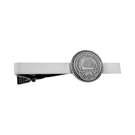 Salt Lake Temple Doorknob Tie Bar | Antique Silver