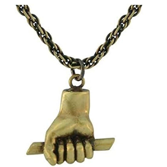 Hold to the Rod Necklace | Antique Gold