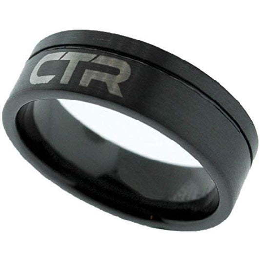 Blackjack Black Ceramic CTR Ring