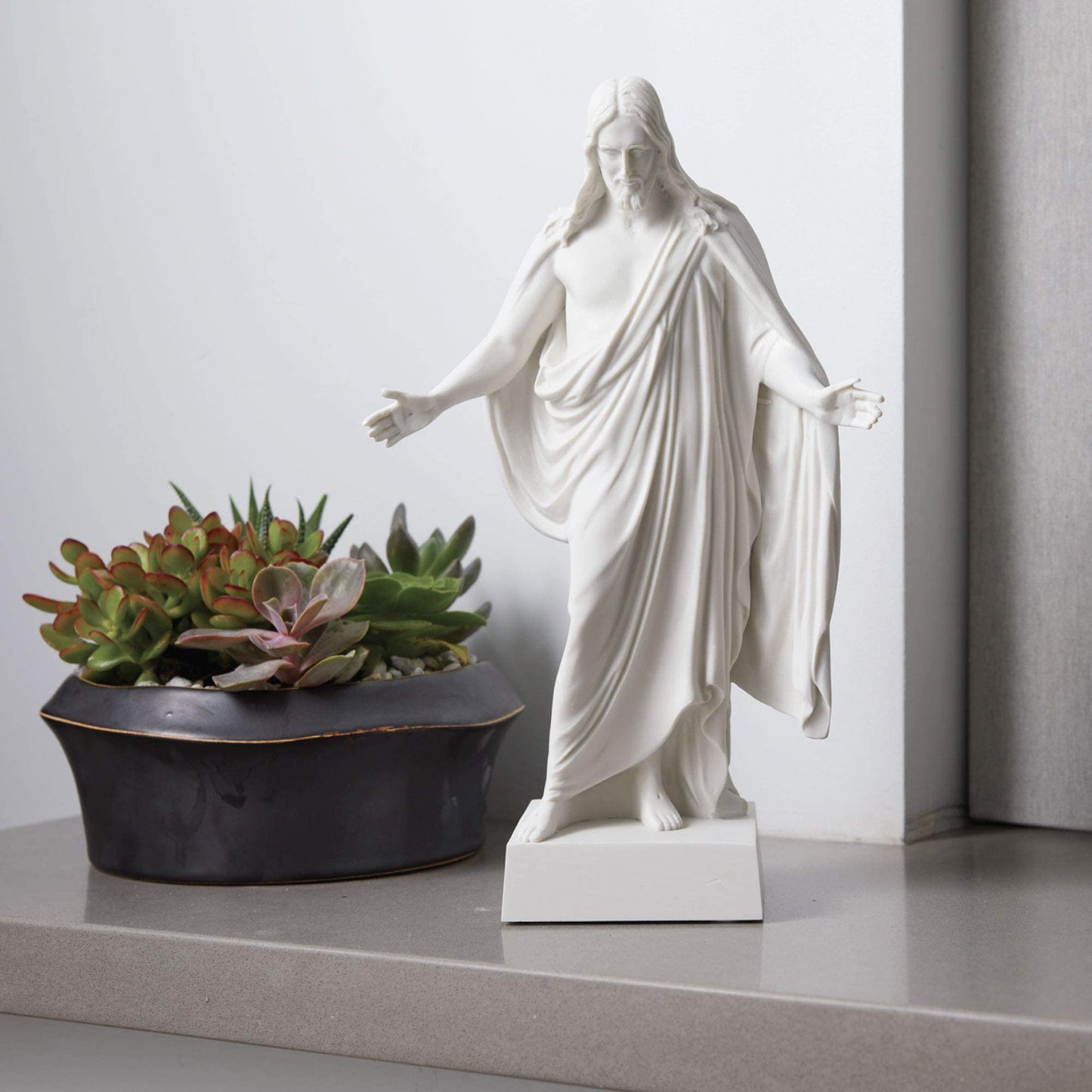 Christus Statue 19 inch | White Cultured Marble