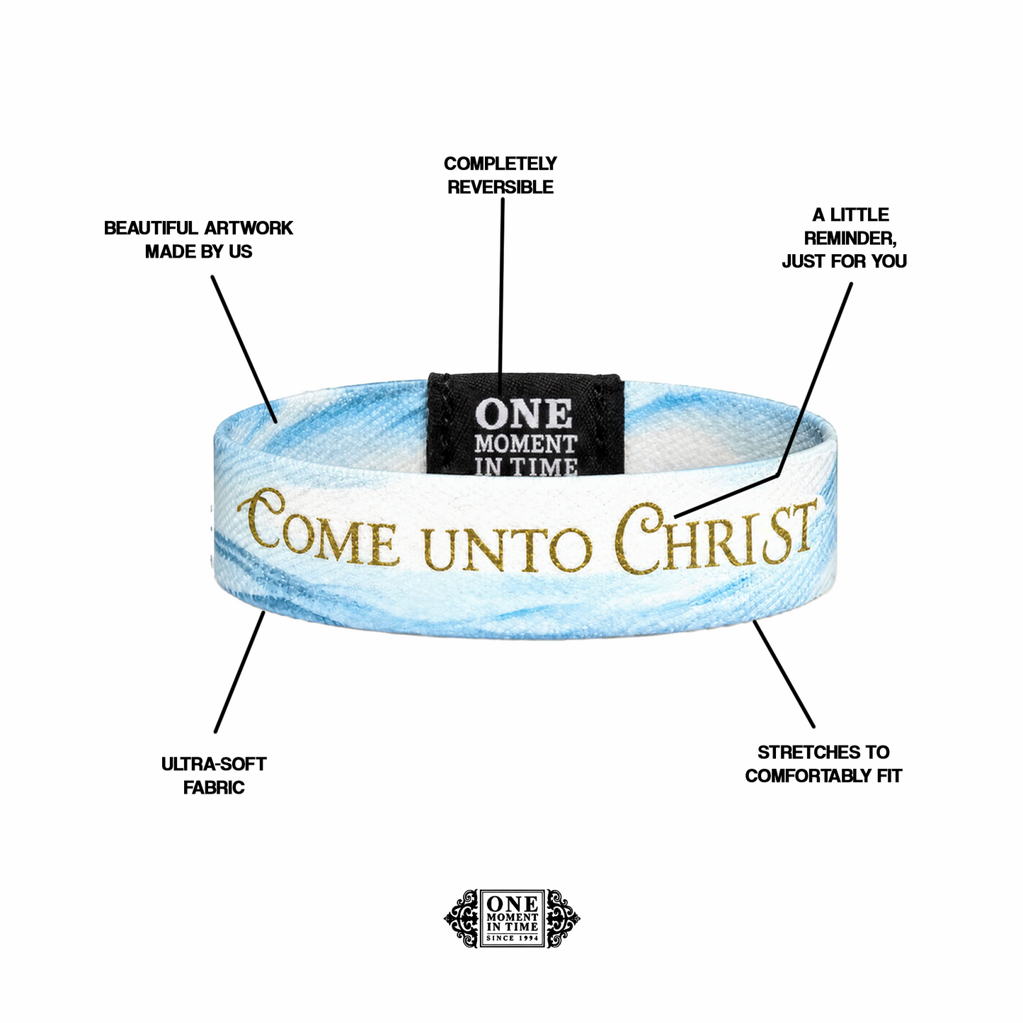 Come Unto Christ | Daily Scripture Bracelet