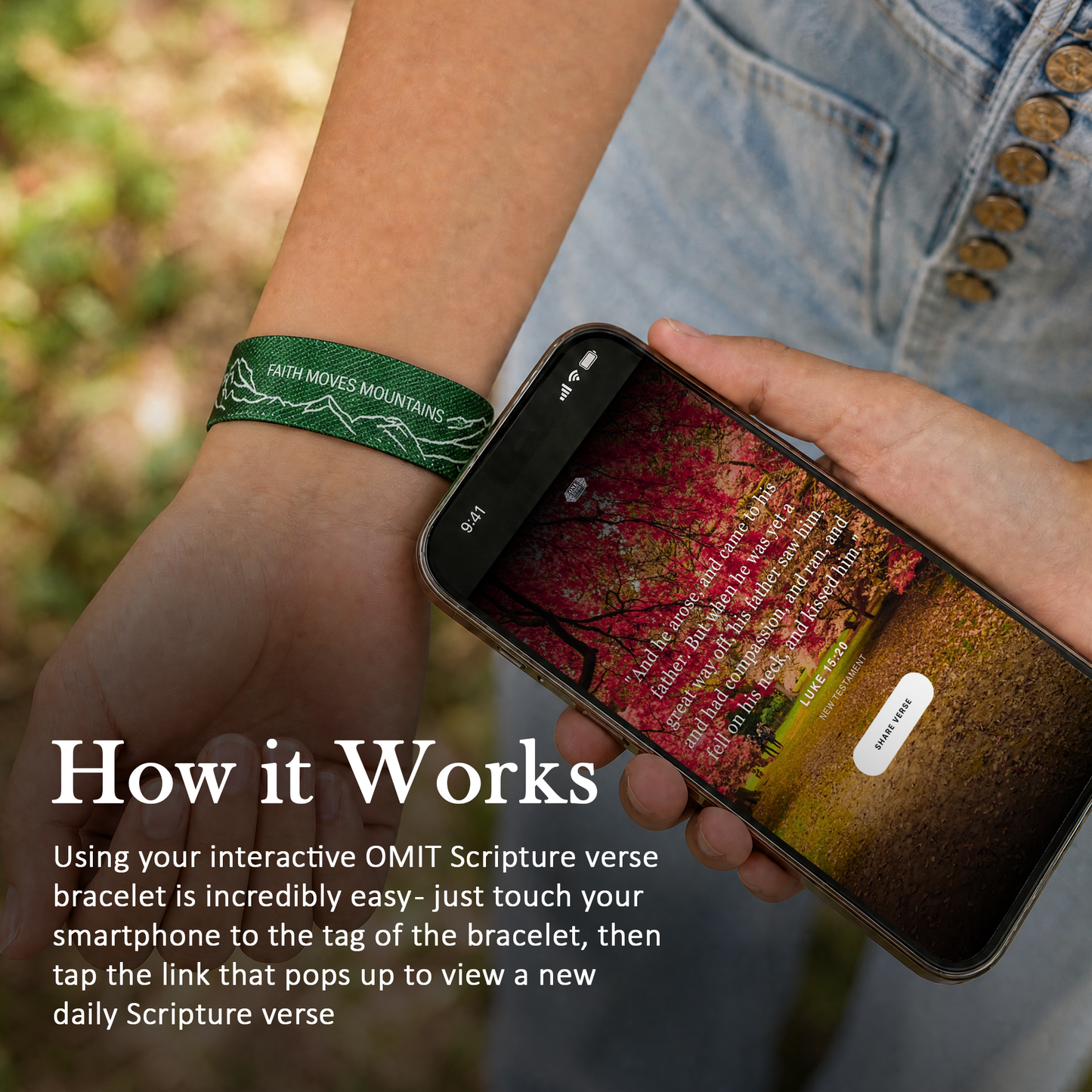 Vaya Con Dios (Go with God) | Daily Bible Bracelet