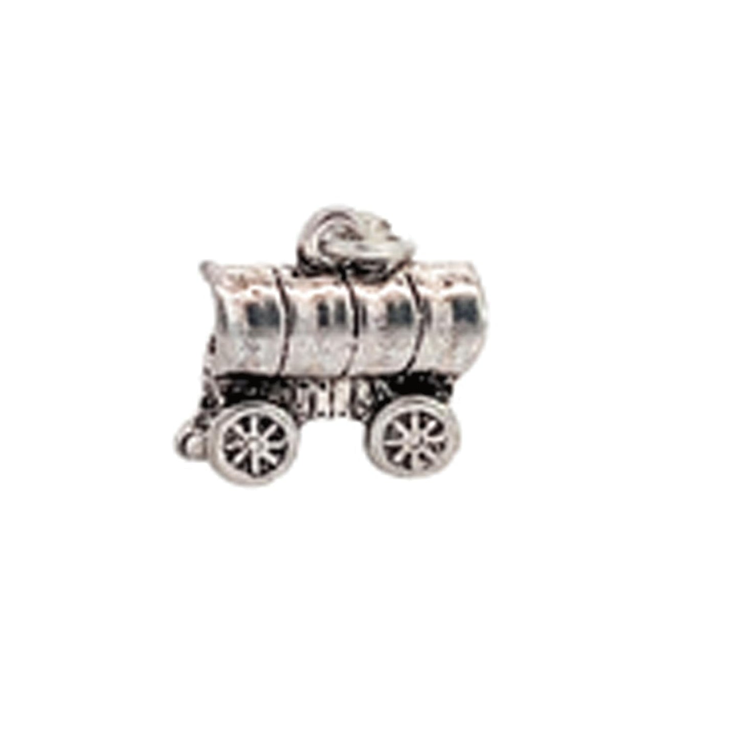 Pioneer Wagon Charm | Horizontal