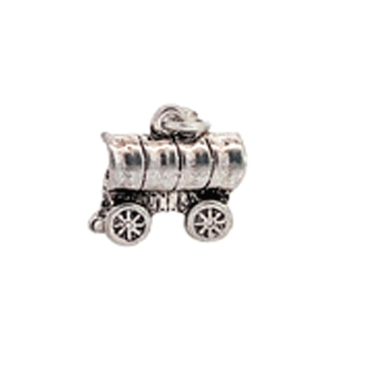 Pioneer Wagon Charm | Horizontal