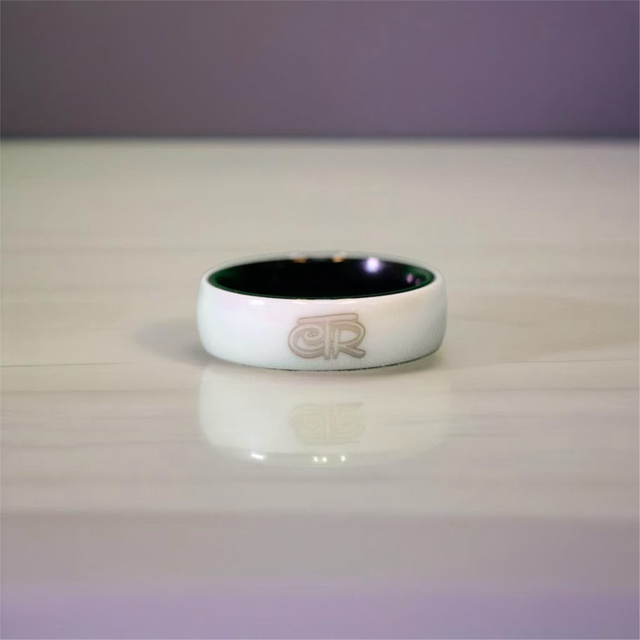White Magic Ceramic CTR Ring