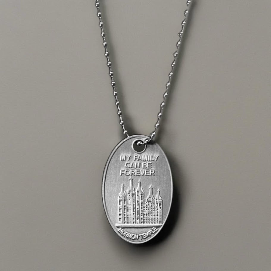 Mormon Dog Tag