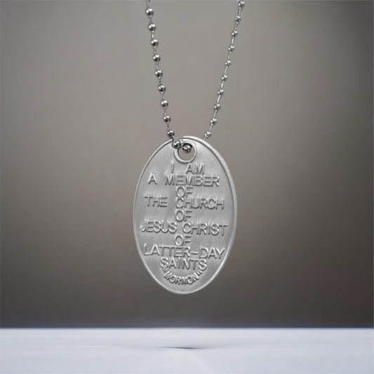 Mormon Dog Tag