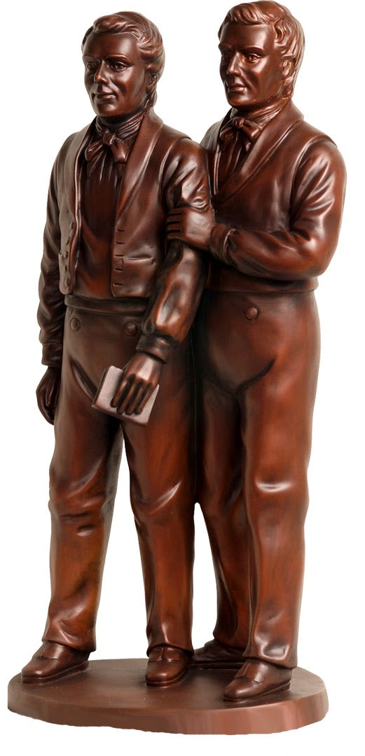 Brothers Joseph & Hyrum 14 Inch | Bronze Tone
