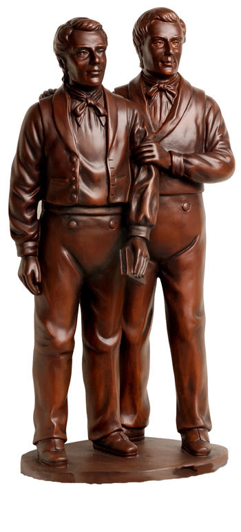 Brothers Joseph & Hyrum 14 Inch | Bronze Tone