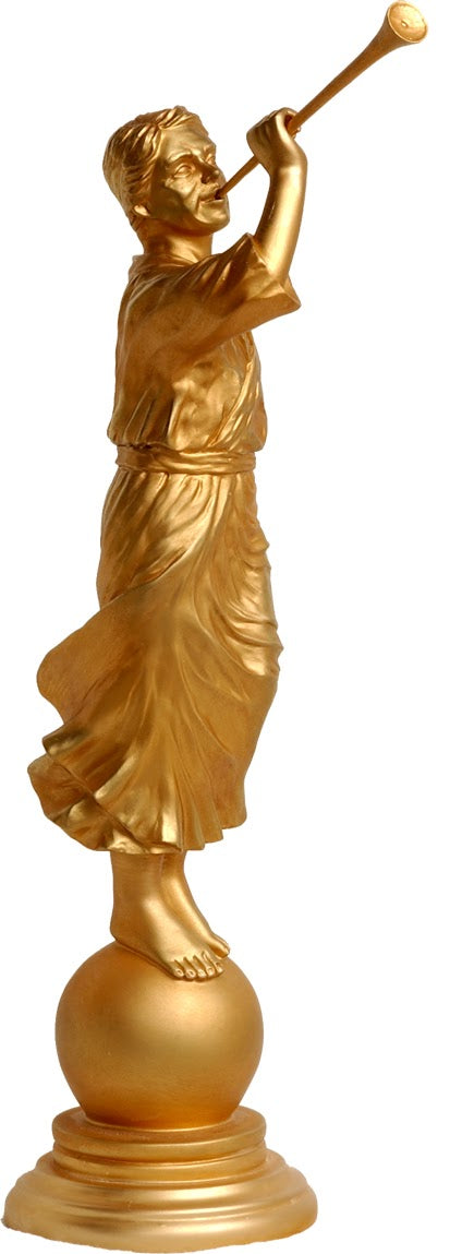 Angel Moroni Statue 6 Inch | Gold Tone