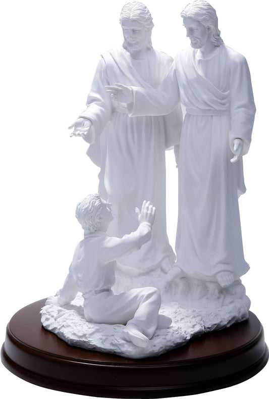 First Vision Statue 6 Inch | White Cultured Marble