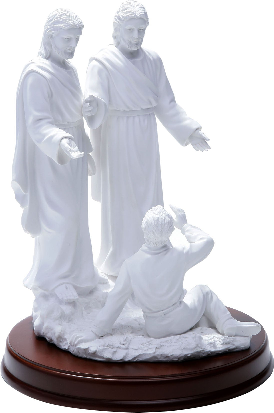 First Vision Statue 6 Inch | White Cultured Marble
