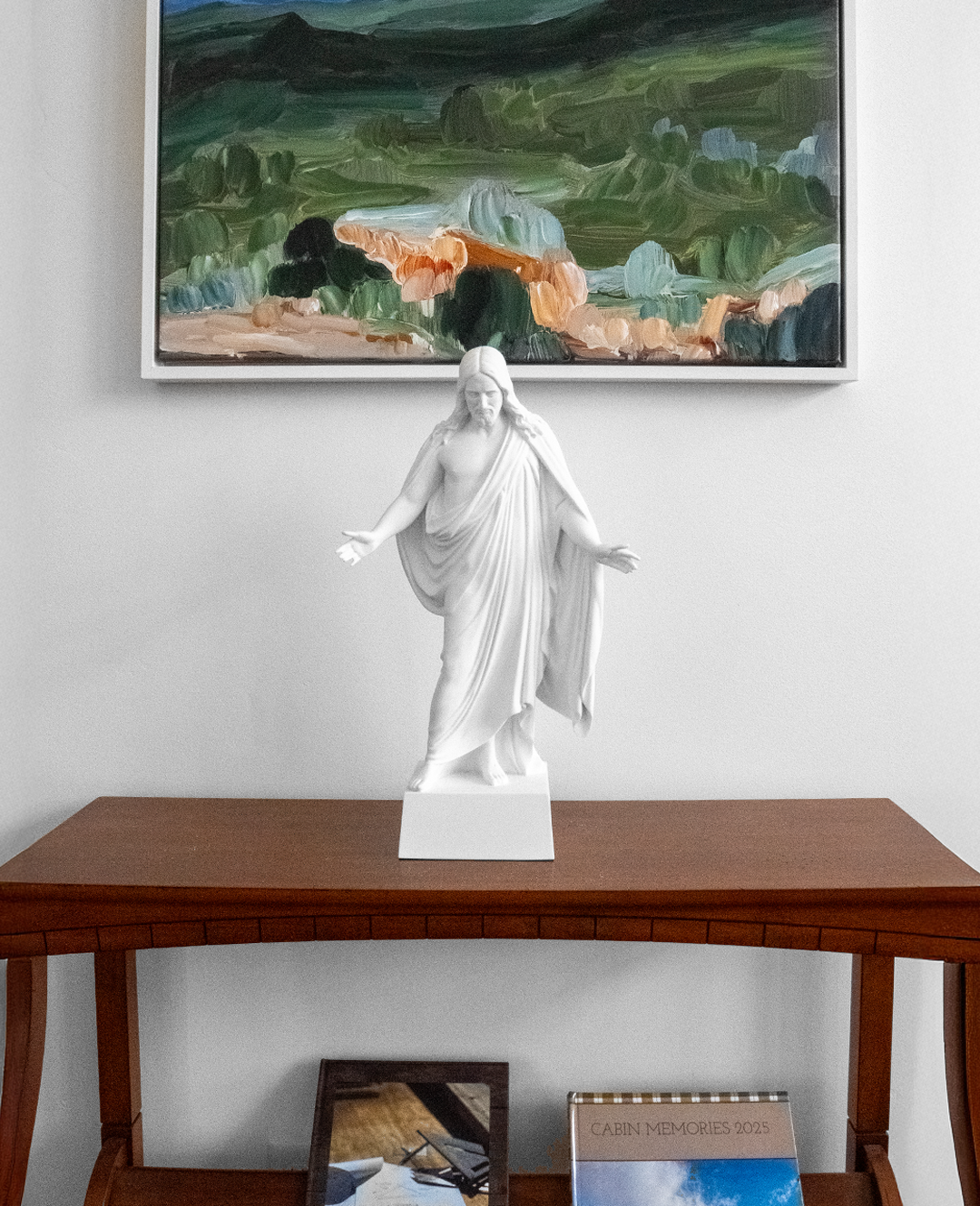 Christus Statue 19 inch | White Cultured Marble