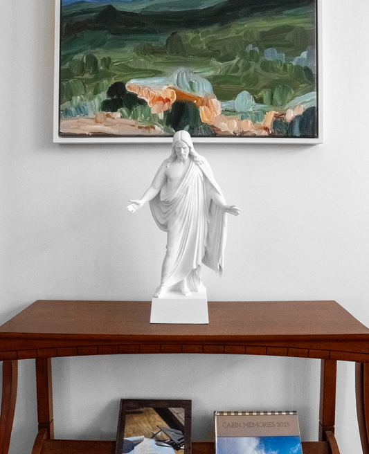 Christus Statue 19 inch | White Cultured Marble