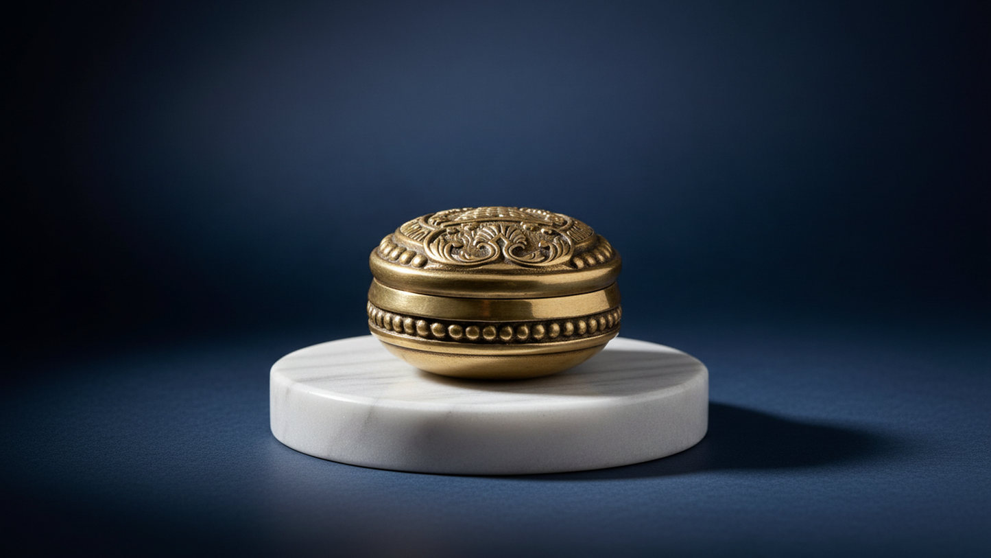 Salt Lake Temple Doorknob Paperweight | Marble Base