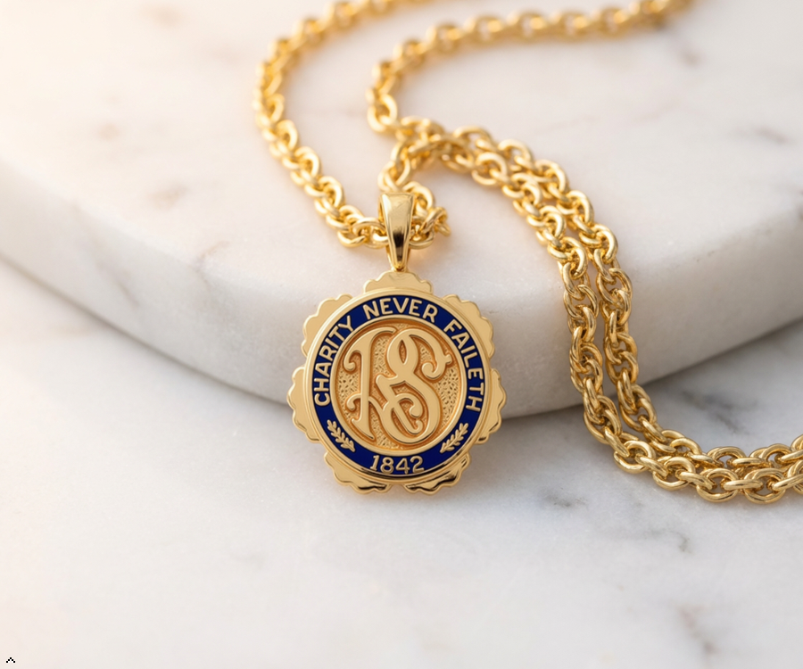 Relief Society Necklace | Gold