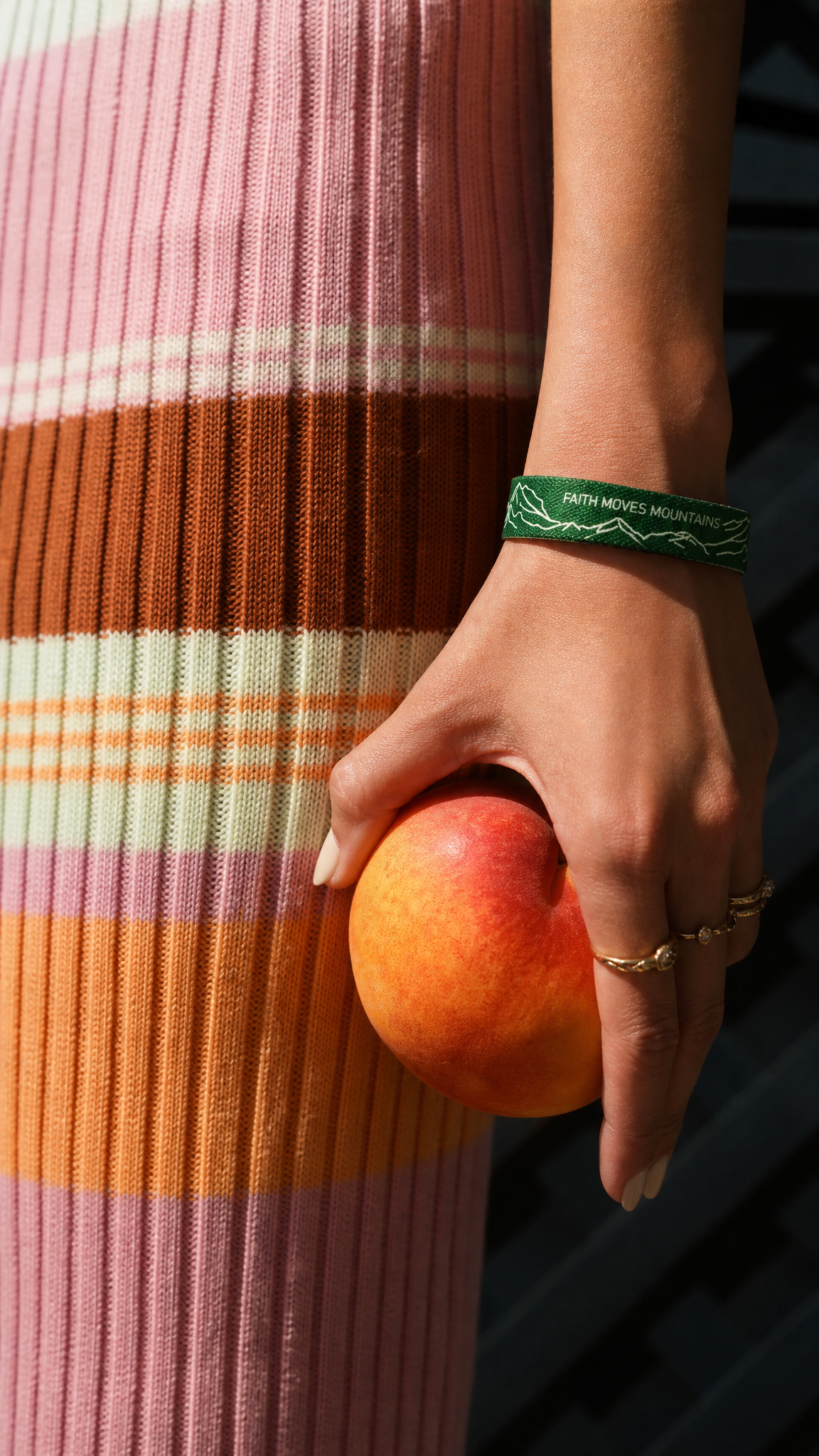 Faith Moves Mountains | Daily Scripture Bracelet