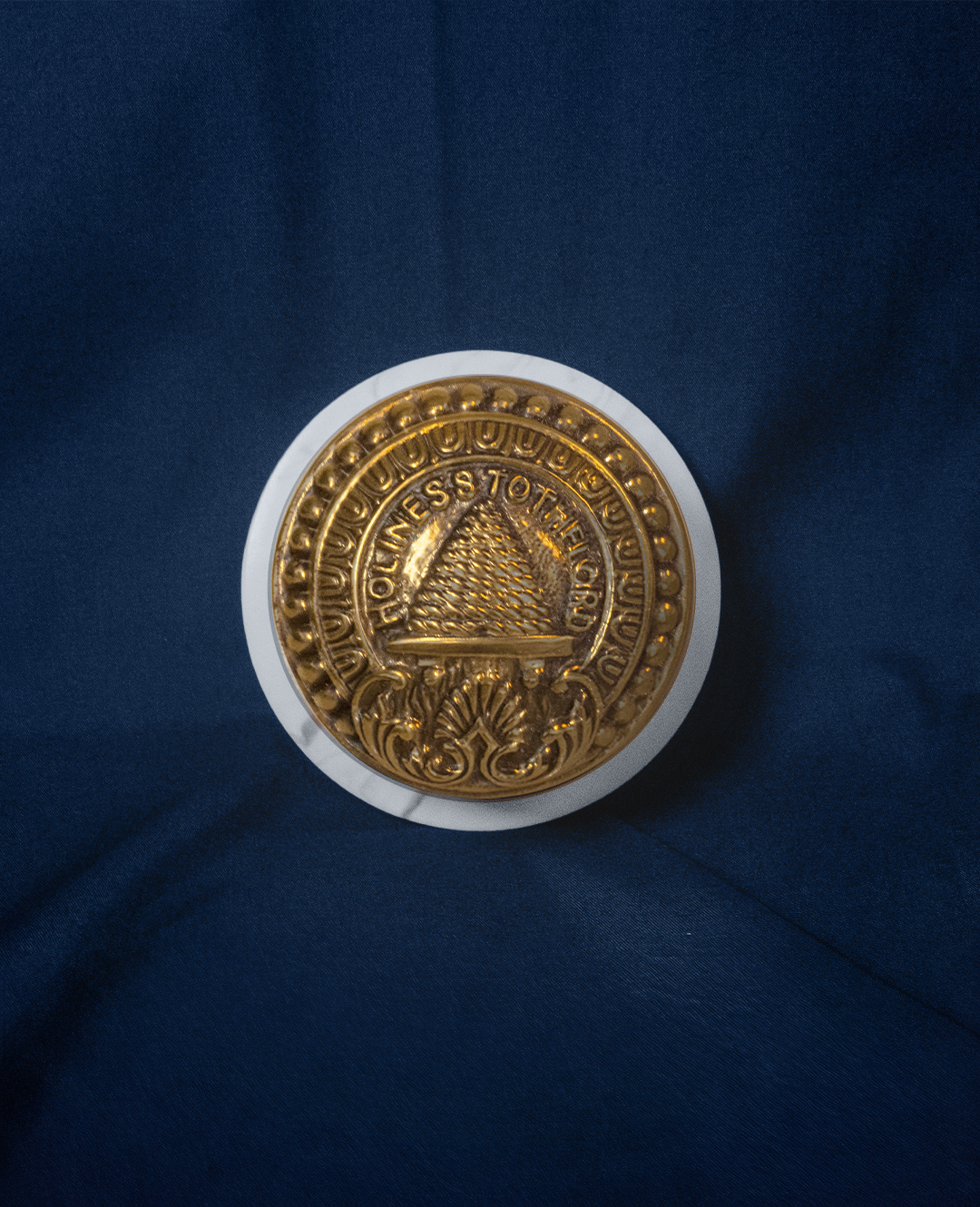 Salt Lake Temple Doorknob Paperweight | Marble Base