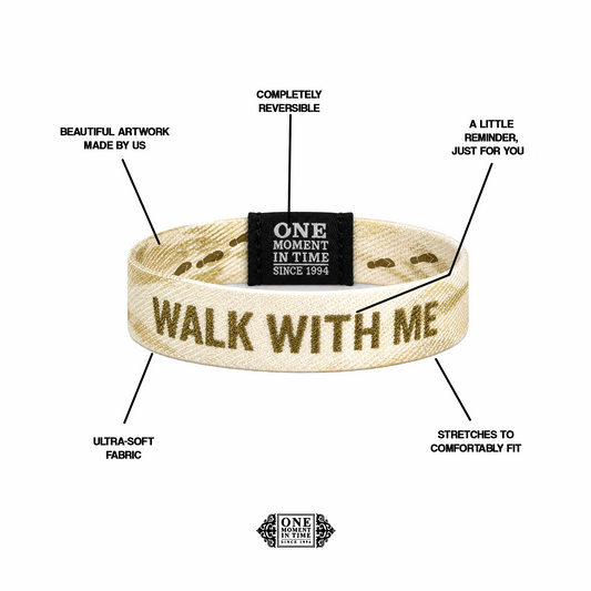 Walk With Me | Daily Scripture Bracelet