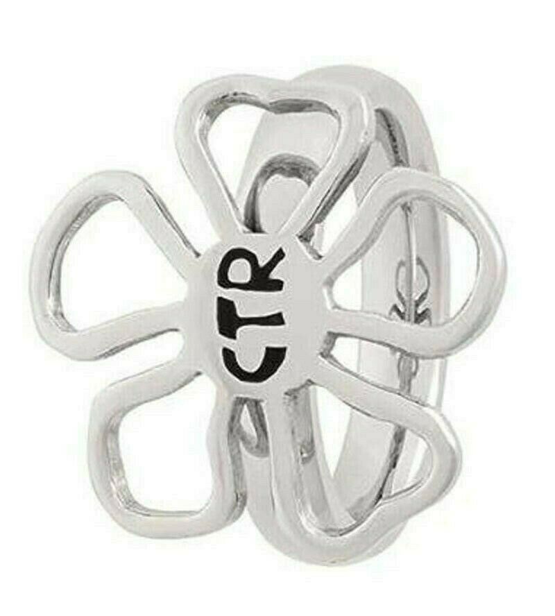 Diva Flower Stainless Steel CTR Ring