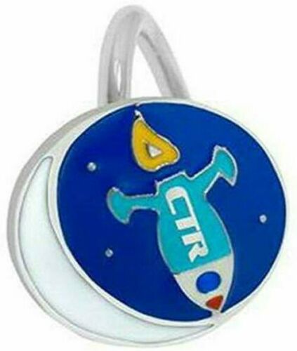 K5 Mormon LDS Unisex CTR Rocket Kids Ring Pinch Adjustable Handmade One Moment in Time
