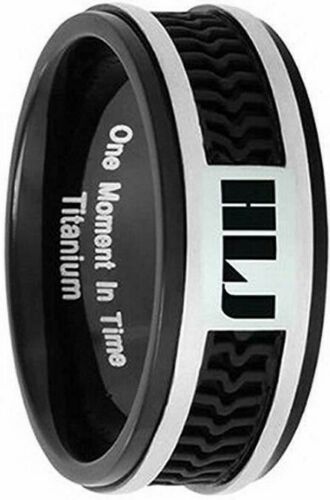 Elements Titanium HLJ Ring with Rubber Inlay