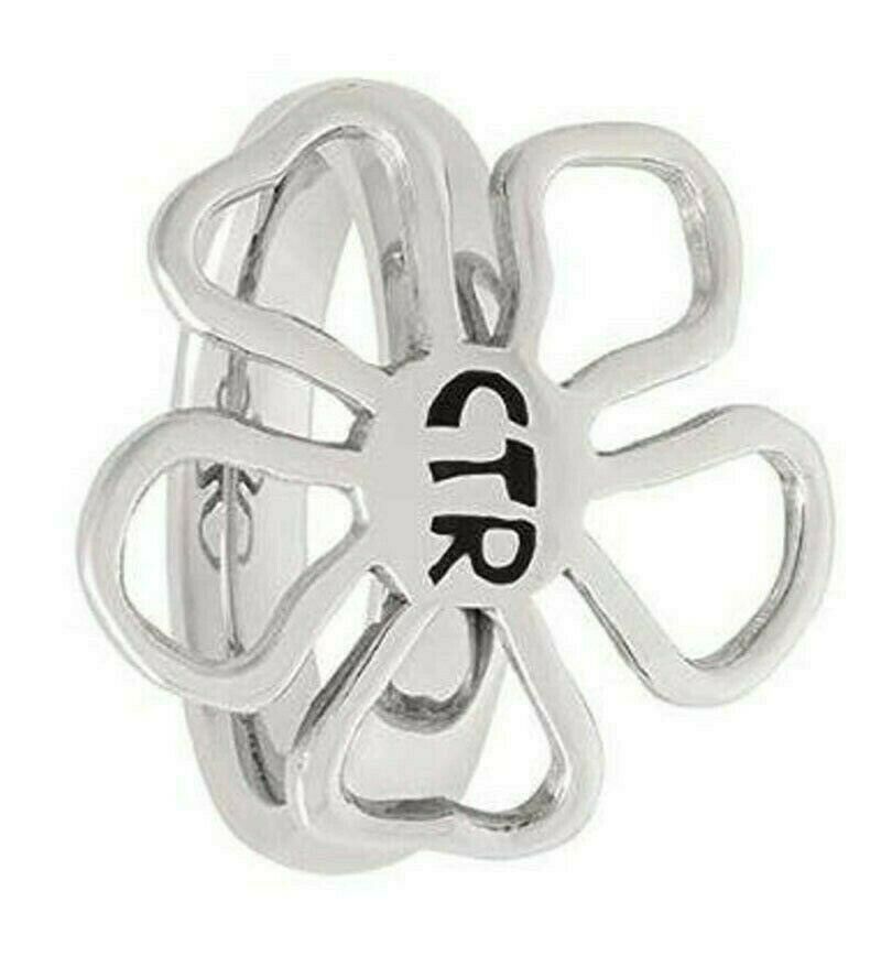 Diva Flower Stainless Steel CTR Ring