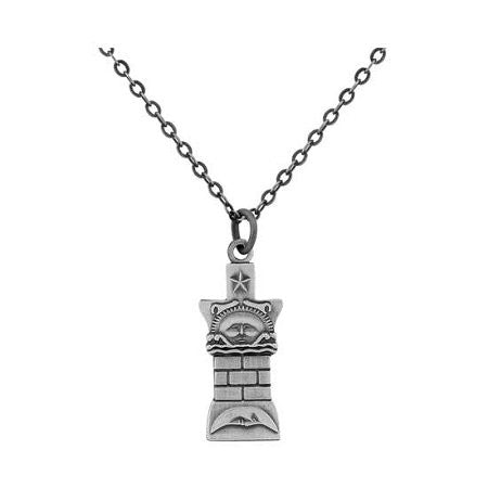 J14 Necklace Nauvoo Temple Pillar Silver 
