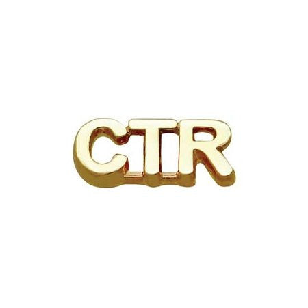 J35G Pin Tie Tack CTR Gold 