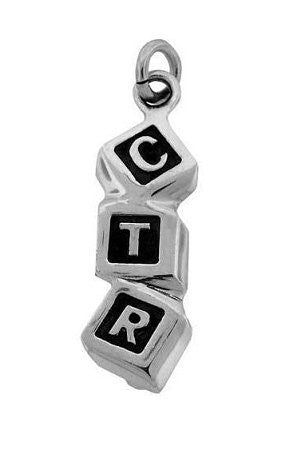 J96 Charm Sterling Silver CTR
