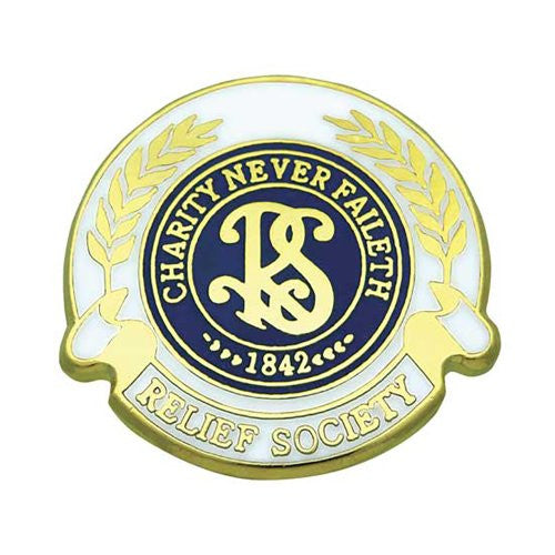 J17 Pin Tie Tack Relief Society Lapel Pin Relief Society Logo