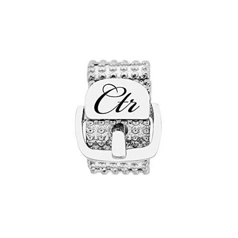 J166 Sparkle Stretch Buckle Ring  Mormon One Moment In Time LDS CTR